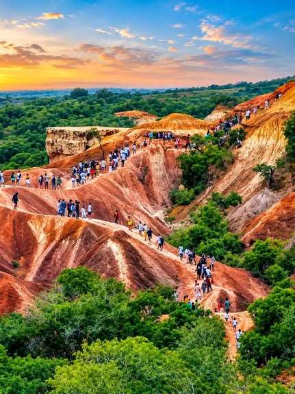 Marafa Hell's Kitchen al Tramonto