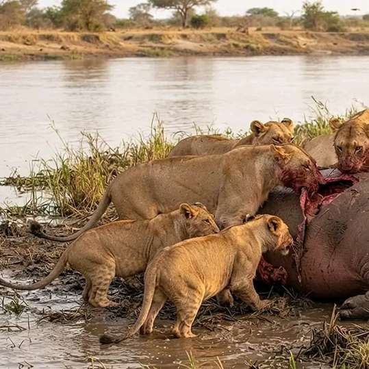La savana vera, senza filtri